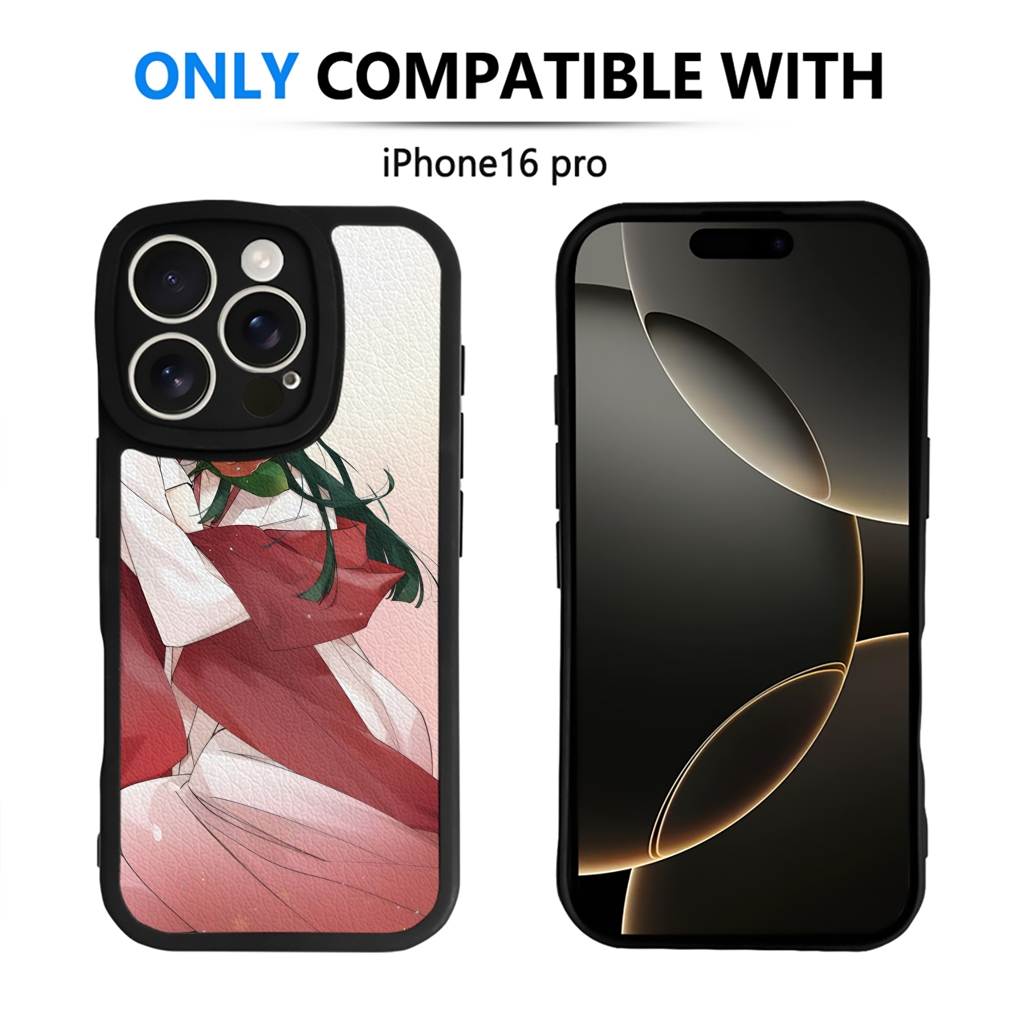 （画像用） 薬屋のひとりごと The Apothecary Diaries 【iPhone 16シリーズ対応】シリコンスマホケース（レザー調） 材質：シリコン